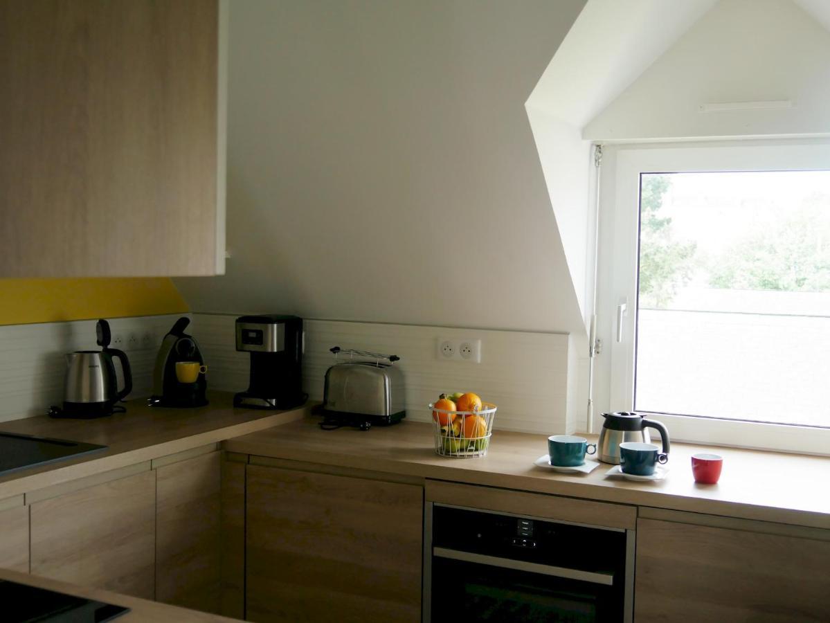 Appartement Duplex 5 Personnes Vue Sur Le Port De La Trinite Sur Mer Kültér fotó